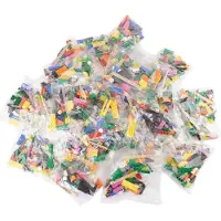 LEGO SERIOUS PLAY SERIOUS PLAY Window Exploration Bag (3 pièces, 153 pièces) - Kit de démarrage pour petits groupes - 2000409