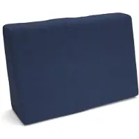 Pokar Coussin pour palette Coussins de palette avec housse amovible Canapé de palette, Taille:Coussin latéral 60 x 40, Couleur:Bleu foncé