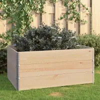 Prolenta Maison Exclusive - 3 jardinières surélevées 80 x 120 cm en pin massif