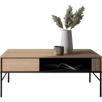 Mirjan 24 Table basse ANACORTES - chêne