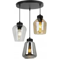 Light11 HOME Suspension moderne et élégante avec abat-jour en verre