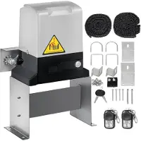Markenlos Gâches - Gâche coulissante haute performance 360 W, 2 télécommandes, vitesse de déplacement 13 m/min - modèle de base (817 kg)