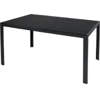 Mojawo Table de jardin Table de salle à manger Table de balcon Non-wood Aluminium