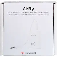 TwelveSouth 12-1801/B AirFly Émetteur Bluetooth pour casque/adaptateur pour AirPods Blanc