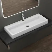 Doporro Lavabo a poser evier fonte minerale colossum 06-1000 100 x 42 x 10cm