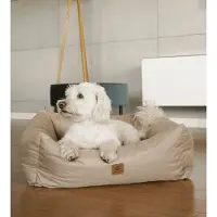 Animood Lit pour chien Maurice, couleur cappuccino, 57 x 50 x 17 cm