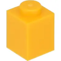 LEGO 250 pièces 3005 Brick 1x1 Part Basic bricks 250 Light Orange