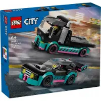 LEGO 60406 - City - Voiture de course et remorque