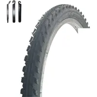 Maxxi4you 1 x pneu de vélo VEE Rubber V185 24" noir 47-507 (24 x 1,75) avec démonte-pneu