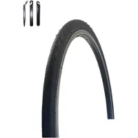 Maxxi4you 1 x pneu de vélo VEE Rubber V182 26" noir 32-559 (26 x 1,25) avec démonte-pneu