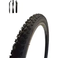 Maxxi4you 1 x pneu de vélo VEE Rubber V157 26" noir 50-559 (26 x 1,95) avec démonte-pneu