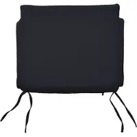 Lestix International Sitzauflage 45cm x 50cm für Schaukelstuhl Piceno TS-2015 Schwarz