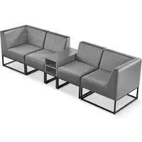 Xl Moebel Gmbh Sofagarnituren Grau Regalen Textil Büroeinrichtung Modul Grau Leder