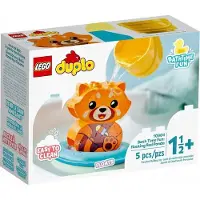 LEGO 10964 - DUPLO - L'heure du bain : le panda rouge flottant