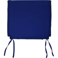 Lestix International Sitzauflage 45cm x 48cm für Gartenstühle Blau
