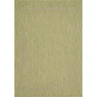 Teppium Tapis Extérieur 160x230 cm Vert Design Bordure Tissage Plat Résistant aux Intempéries Lavable pour Salon Salle à Manger Terrasse
