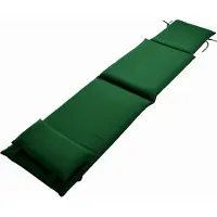 Lestix International Gartenliege Auflage 190cm x 47cm für Liegestuhl Imperia TL-3007 Grün