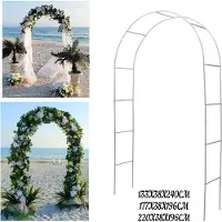 Alle Hersteller Iron Arch Way Assemble porte de mariage Party Prom Jardin Fleurs Décorations florales de mariage - S