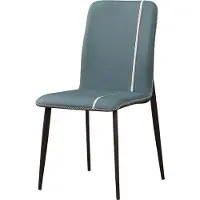 AEA Stuhl Lehn Design Textil Polster Stühle Wohn Esszimmer 1x Lehnstuhl