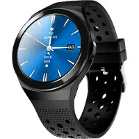 Ele eleoption Noir Montre de sport avec mesure de la fréquence cardiaque Etanche 10 modes de sport Enregistrer les données pour une durée illimitée Support de Google Fit