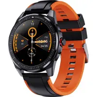 Ele eleoption Smart Watch Fitness Tracker avec 15 modes de sport Étanche Bluetooth Pulsomètre Qualité du sommeil Tracker Orange