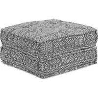 vidaXL Design New Canapé modulaire Géométrique Gris clair 70 x 70 x 36 cm Tissu - Housses pour meubles de jardin Möbel2025 CHY2385249 1parcel