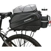 Ele eleoption Sac de transport pour vélo Sacoche étanche pour vélo Trunk Cargo Pack Sac à main de grande capacité