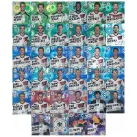 REWE REW-WM14-000A - Jeu complet DFB Cartes à collectionner 1-34 - Toutes les cartes à paillettes