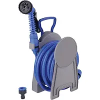 STREND PRO Dévidoir HC421, avec tuyau d'arrosage L-10 m, pistolet
