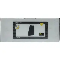 Brilliant Applique Little Moderne Noir Métal 25cm max. 2 x 35W sans ampoule