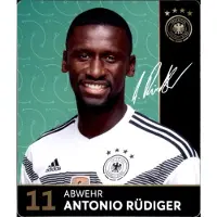 REWE 11 - Antonio Rüdiger - Carte de collection WM18