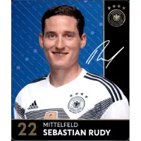 REWE 22 - Sebastian Rudy - Carte de collection WM18