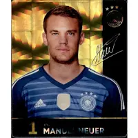 REWE 1 - Manuel Neuer GLITZER - WM18 Carte à collectionner