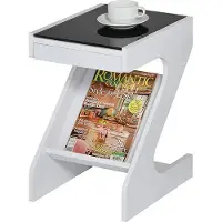 CasaDolce Tables basses, BLAIRIT, blanc, noir