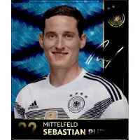 REWE 22 - Sebastian Rudy GLITZER - WM18 carte à collectionner