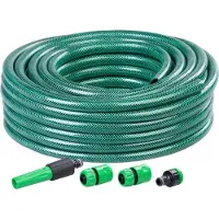 STREND PRO Tuyau Economic, 1/2", L-20 m, kit adaptateur, buse, raccords, de jardin