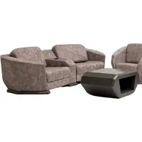 Xl Moebel Gmbh Elegant Dreisitzer Sofa Grau Couch Wohnzimmer Büromöbel Relax 3-Sitzer 260cm