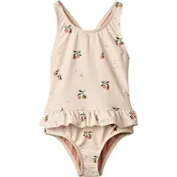 Liewood Maillot de Bain - Amara - UV40+ - Peach/Sea Shell - - 4 ans (104) - Maillot de Bain