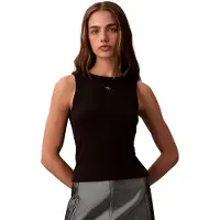 Calvin Klein Jeans Lv047c201g Sleeveless T-shirt Noir XS Femme
