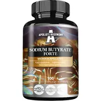 Apollo's Hegemony Butyrate de sodium Forte 400 mg (80 % d'acide butyrique) - 100 gélules végétaliennes