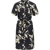 Object Robe-chemise 'OBJJacira' crème / noir