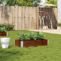 Prolenta Maison Exclusive - Jardinière marron 100 x 50 cm en bois massif de pin