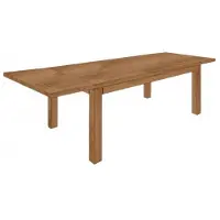 Xl Moebel Gmbh Table de salle à manger en chêne massif 120x80cm table de cuisine en bois véritable