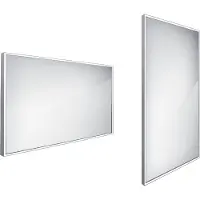 Neuvedené Miroir de salle de bain LED avec éclairage Nimco 120 x 70 cm ZP 13006