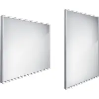 Neuvedené Miroir de salle de bain avec éclairage LED Nimco 80x70 cm ZP 13003