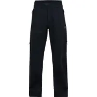 Peak Performance - Pantalon imperméable de ski de randonnée - M Ascent Softshell Pants Black pour Homme en Softshell - Taille M - Noir