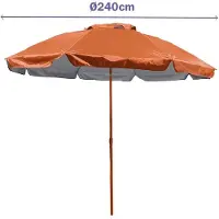 Marbueno Summer Parasol De Plage 10472n 180 Cm