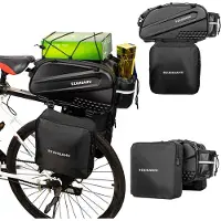 Ele eleoption 10L Sacoche de vélo Sacoche de rangement de vélo Sacoche de selle Multifuction Porte-bagages arrière Sacs Bouilloire peut être placée