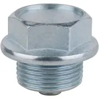Ks Tools Bouchon de vidange d'huile, hexagonal extérieur 24mm, M22x1,5x14mm, pack de 10 ( 430.1187 )