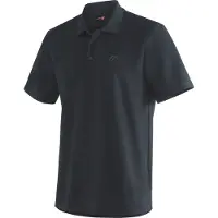 Maier Sports Ulrich Short Sleeve Polo Noir L Homme